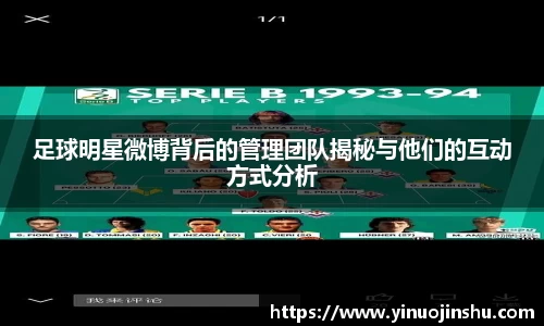 足球明星微博背后的管理团队揭秘与他们的互动方式分析